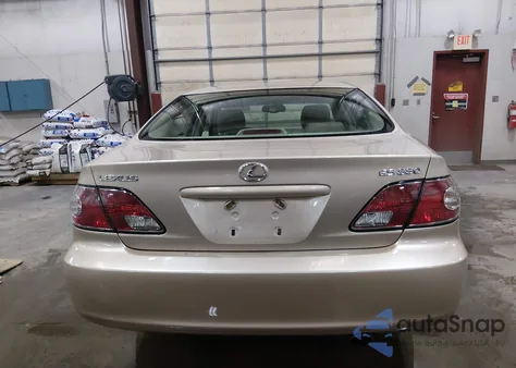 2004 Lexus Es 330 z USA, uszkodzony, nr VIN JTHBA30G645003982